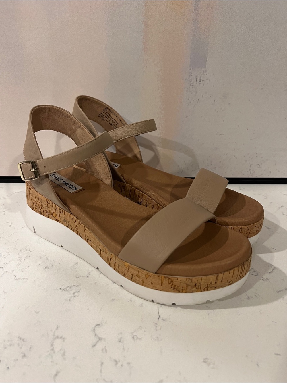 Steve Madden Roselita platform sandals size 9